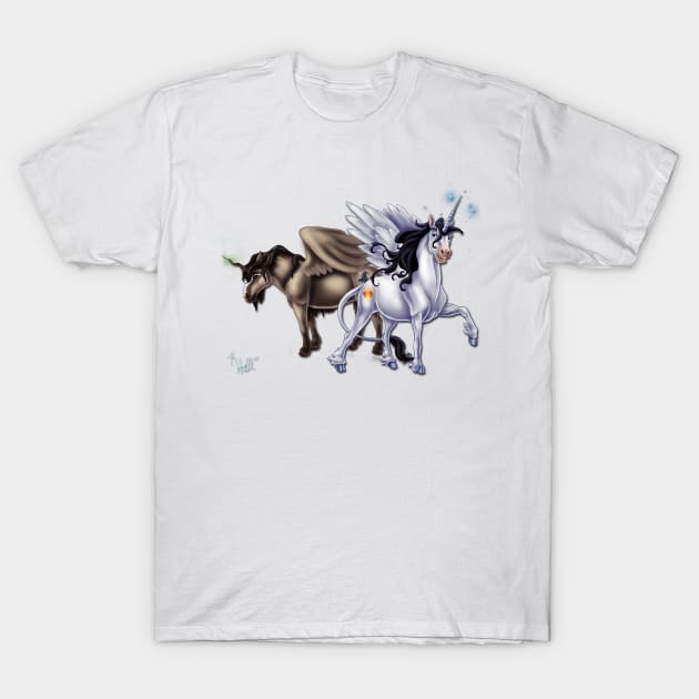 Unicorn Magicians T-Shirt by Unicornarama